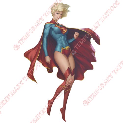 Supergirl Customize Temporary Tattoos Stickers NO.278